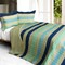 3-Piece Handmade Full/Queen Quilt Set Vermicelli Quilted Patchwork